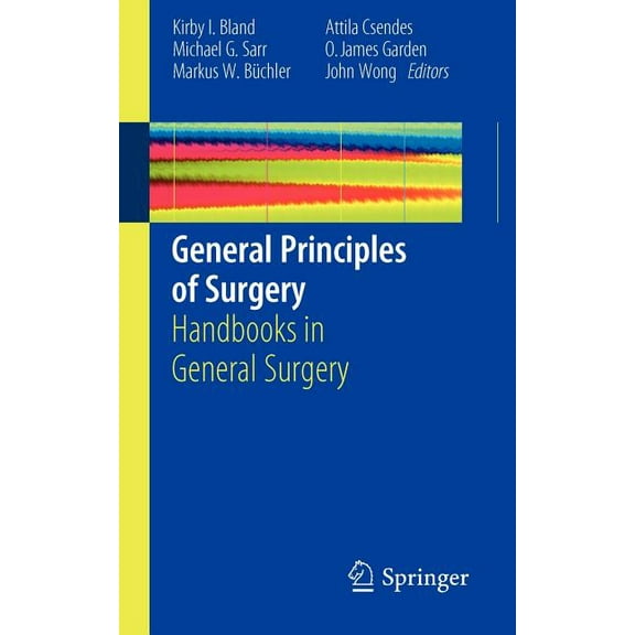 Handbooks in General Surgery General Principles of Surgery, (Paperback)