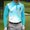 Sky Blue, variant on BRGZLK Men's Long Sleeve Tops 2026 Fall Winter Button Down Collared Printed Lightweigt Breathable Golf Sports Tee Shirt Outdoor Workout Casual Pullover T-shirt Blue XL