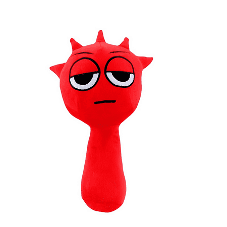 Sprunki Plush Toys 9.8" Raddy Sprunki Plush Dolls: Soft and Fun – Ideal for Fan Gifts and Children's Birthday Presents.