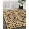 thumbnail image 2 of Ahgly Company Indoor Rectangle Patterned Yellow Orange Area Rugs, 3' x 5', 2 of 6