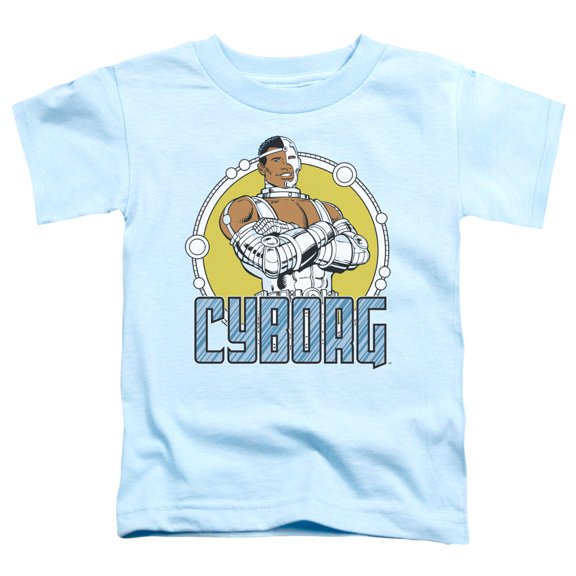 Dc - Cyborg - Toddler Short Sleeve Shirt - 2T