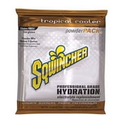 Sqwincher Powder Packs, Tropical Cooler, 47.66 oz, Pack