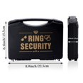 thumbnail image 3 of Set de seguridad para anillos de boda con forma de llavero, con caja y accesorios, 3 of 7