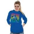 thumbnail image 4 of Mega Man 90s Anime Cartoon Character Long Sleeve TShirt Men Women Brisco Brands M, 4 of 6