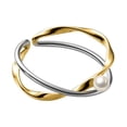 thumbnail image 1 of Jumpingount Anillo de apertura para mujer, decoración de perlas geométricas de Metal, anillos de moda, decoraciones para novia, joyería para mujer, Ropa, zapatos y accesorios Miscelánea Oro Jumpingount AP016138-01, 1 of 6