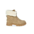 thumbnail image 2 of No Boundaries Women's Fold Over Zip Front Boots, Wide Width Available, 2 of 5