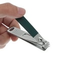 thumbnail image 2 of Unique Bargains 4 Pcs Round Tail Nail Clippers Set Toenail Clippers Green, 2 of 6