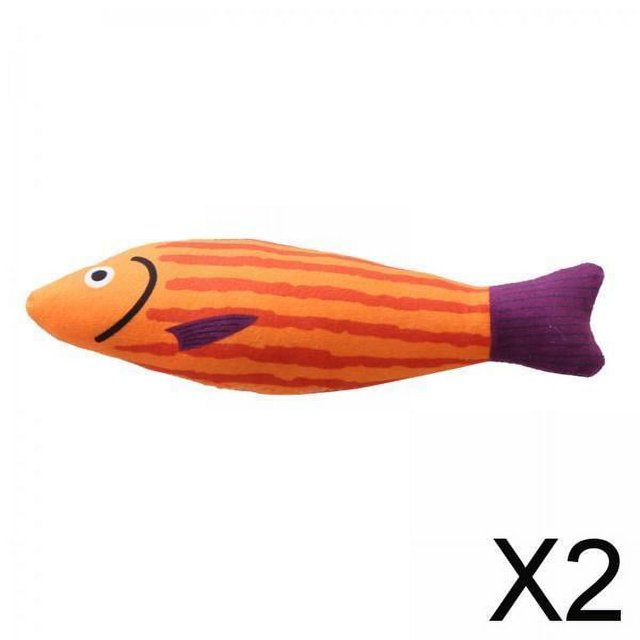 Juguetes de Peluche de Peces Baoblaze 2 Piezas Suaves Interactivos