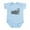 Sky Blue, variant on CafePress - Tailing Drum Infant Bodysuit - Baby Light Bodysuit, Size Newborn - 24 Months