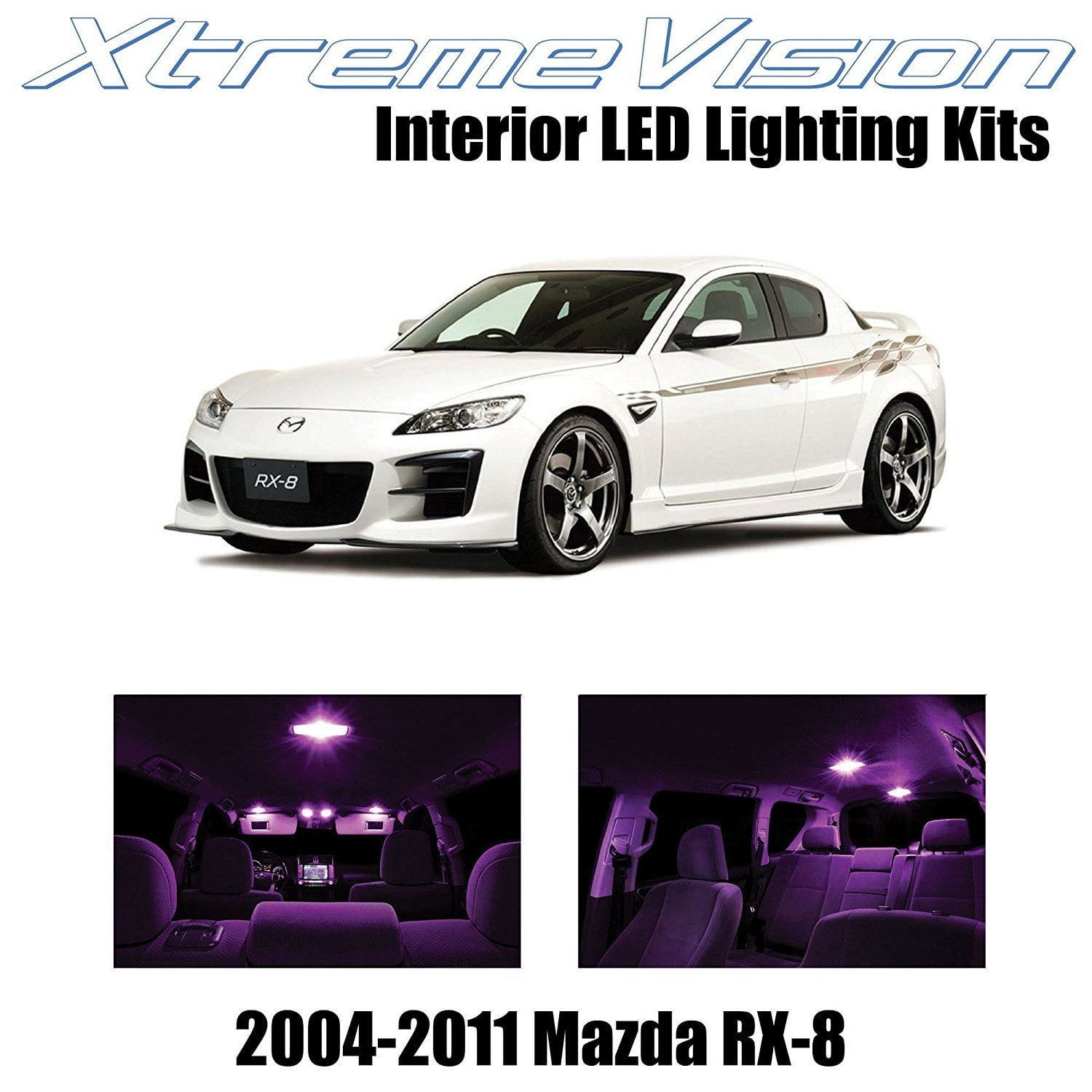 Auto Parts And Vehicles For Mazda Rx8 2004 2014 Pink Led