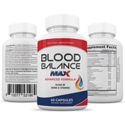 Blood Balance Max Advanced Formula 1295MG 60 Capsules