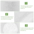 thumbnail image 2 of Non-woven Plant Bag Seedling Grow Bags Fabric Planter Posie Pots Vegetable Porch Flower Flowerpot White 20 Pcs, 2 of 6