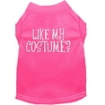 thumbnail image 4 of Halloween Pet Dog  Cat Shirt Screen Printed, "Like My Costume?", 4 of 11