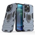thumbnail image 1 of Nalacover for iPhone 13 Pro Case,Luxury Heavy Duty Armor Dual Layer Protective TPU Bumper Magnetic Finger Ring Kickstand Shockproof Dustproof Non-Slip Slim Back Phone Cover.For iPhone 13 Pro,Blue, 1 of 1