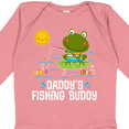 thumbnail image 4 of Inktastic Daddys Fishing Buddy Cute Frog Boys or Girls Long Sleeve Baby Bodysuit, 4 of 5