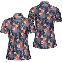 Lotusprinthandmade Personalized Name Golf Friends Women Polo (Lightweight) S-5XL Multicolor (S)