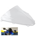 thumbnail image 4 of PC Wind Screen, Motorcycle Windshield, Wind Screen For  PC 13.2 X 13.4in Motorcycle Visor Fit For  GSXR 600/750 K6 2006-2007 Ndshield Visor Black,Transparent, 4 of 8