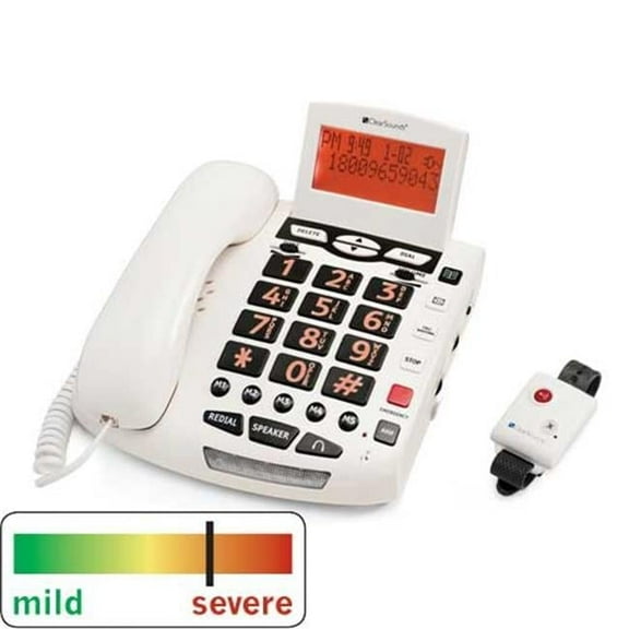 ClearSounds Amplified SOS Alert Phone