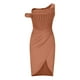 thumbnail image 4 of Vestido irregular de empalme sin mangas con un hombro a la moda de verano para mujer Fridja  hj1632, 4 of 8