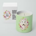 thumbnail image 2 of Carolines Treasures CK4362CDL Wheaten Terrier Soy Candle 10 oz Decorative Gift Scented Soy Candles for Home Green, 2 of 2