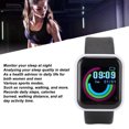thumbnail image 5 of Rupoun 1.44 inches / 3.65 cm Screen Sports Smartwatch in White Black. Health Care Fitness Tracker with Sleep Monitoring, Step Counting, IP65 Waterproof, Call Message Reminders for Men Women, 5 of 9