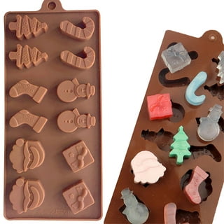 Assorted Holiday Chocolate Candy Lollipop Plastic Molds Lot of 7