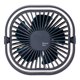 thumbnail image 1 of Ventilador de escritorio pequeño para mesa de oficina, 3 velocidades, 5 W, 5 V, funcionamiento silencioso, alimentado por USB, azul, 1 of 5