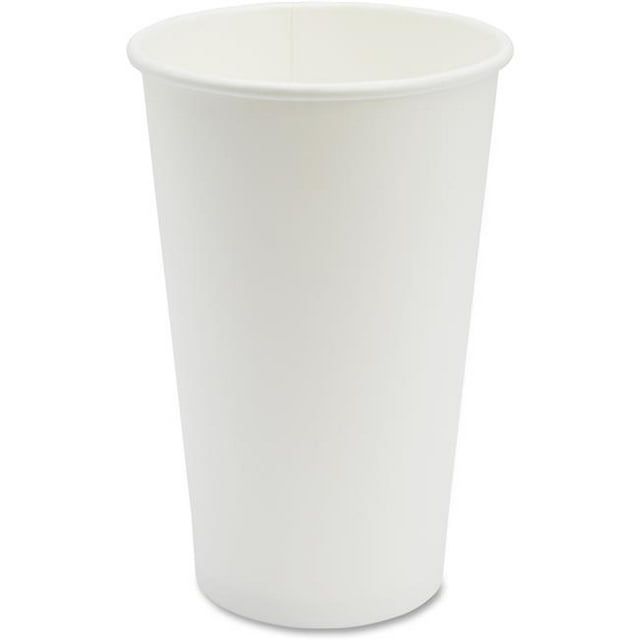 Tasse Chaude Unique 16 oz - Blanc