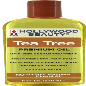 HOLLYWOOD BEAUTY Tea Tree Oil Skin & Scalp  8 oz