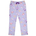thumbnail image 4 of Women's Sanrio Hello Kitty And Friends My Melody Kuromi Cinnamaroll Pompompurin Floral Adult Pajama Pants, 4 of 8