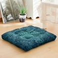 thumbnail image 3 of Boho Meditation Mat, Paisley Square Floor Pillow for Sitting Comfort, Yoga Cushion for Bedroom or Living Room 22 x 22, 3 of 7