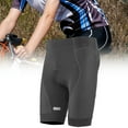 thumbnail image 2 of Pantalones cortos de ciclismo de alta elasticidad con costuras de compresión degradadas, transpirables y de secado rápido para hombres (XXL), 2 of 8