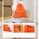 thumbnail image 3 of Unisex Dragskoväska Sport Gym Dagväska Simning Skolryggsäck Strand Rese Shoppingväska Svart Stor Black Large, 3 of 4
