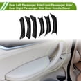 thumbnail image 2 of Cubierta de tirón de panel de puerta del lado del pasajero delantero de Unique Bargains para BMW 3 serie E90 Sedan 2005-2008 Negro, 2 of 6