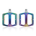 thumbnail image 1 of Eigraketly Pedales de plataforma de bicicleta de 2 piezas con rodamiento sellado, buen agarre, Pedal de ciclismo impermeable, piezas de repuesto Ciclismo Vistoso Eigraketly OD027346-03, 1 of 6