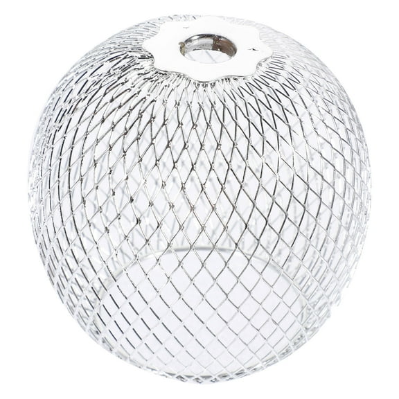 IMIKEYA 1Pc Silver Metal Lamp Cover Durable Lampshade for Home Decor Ceiling Lamp and Chandelier