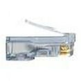 thumbnail image 2 of CableWholesale's EZ RJ45 Shielded Cat5e Crimp Plugs, Slide Through Wires, 100 Pieces, 2 of 2