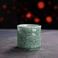 thumbnail image 4 of Raindrops Ceramic Tea Cup Tea Cup Tea Container Chinese Tea Holder Kung Fu Tea Ware (160ml), 4 of 8