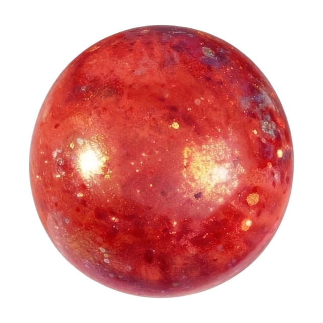 Moonsky Bola de caramelo dorado 6 cm, polvo brillante, regresa muy lento, satisfacción al apretar, Juguete antiestres Squishy, Juguetes para ansiedad Adultos