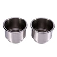 thumbnail image 3 of Rust  2 Stages Stainless Steel Cup Holder with Drain for Marine Boat RV, 3 of 8