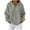 Gray, variant on cocolona Womens Quarter Zip Hoodies Plus Size Casual Textured Hooded Sweatshirt Fall Winter Oversized Hoodie Pullover Fashion Long Sleeve Tops with Pocket