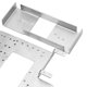 thumbnail image 2 of Caja de baterías de acero inoxidable para automóviles RC Tamiya 1 / 14 camión modelo de automóvil bricolaje kit de segundo piso plateado, 2 of 10