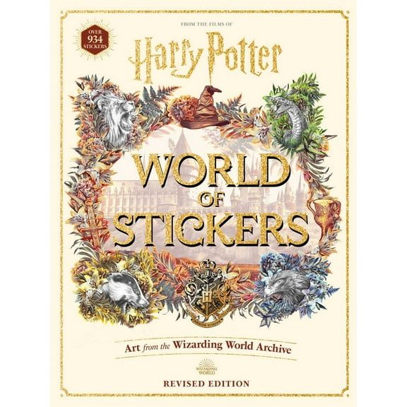 Harry Potter World of Stickers (Hardcover)