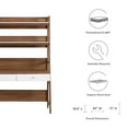thumbnail image 6 of Modway Bixby Office Desk in Walnut White, 6 of 7