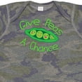 thumbnail image 4 of Inktastic Give Peas a Chance. Boys or Girls Baby Bodysuit, 4 of 5