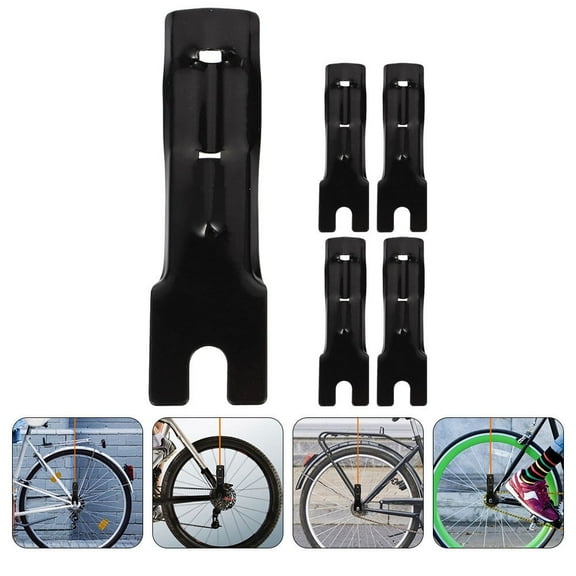 KALLORY 5pcs Bike Safety Flag Holder L Shaped Flag Pole Mounts for Motorcycles and Dirt Bikes