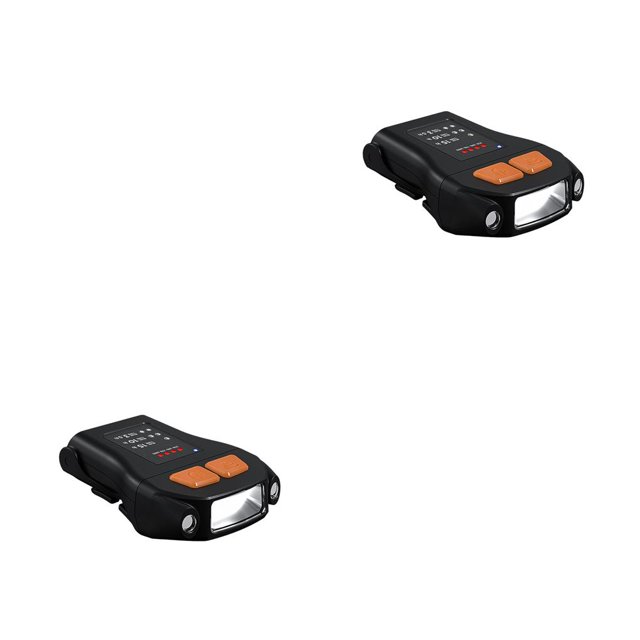 Bewildely Caps Clip Headlamp Multiusos Pesca Ciclismo Head Lights Recargable Sombrero Lámpara Equipo de iluminación Accesorio Tipo 2 Tipo 2 2Conjunto