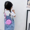 thumbnail image 4 of Bolso de silicona para niños con dibujos animados, monedero con forma de piruleta para bebé, bolso de hombro de silicona impermeable para niños, bolso cruzado que combina con todo, 4 of 6