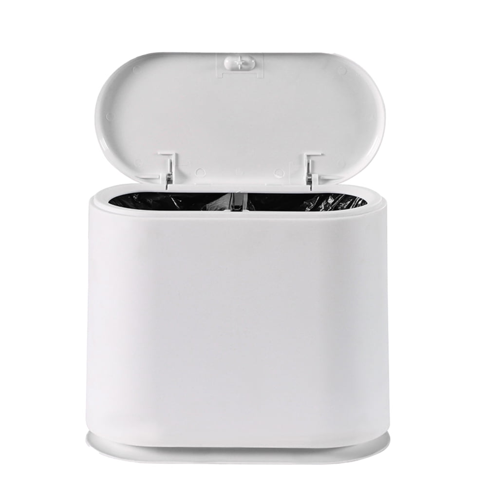 10 Liter Modern Wastebasket Thin Trash Cans NonToxic And Tasteless