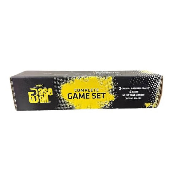 Urban Ball USA Baseball5 Complete Game Set, All‑Ages Backyard & Playground Baseball Game
